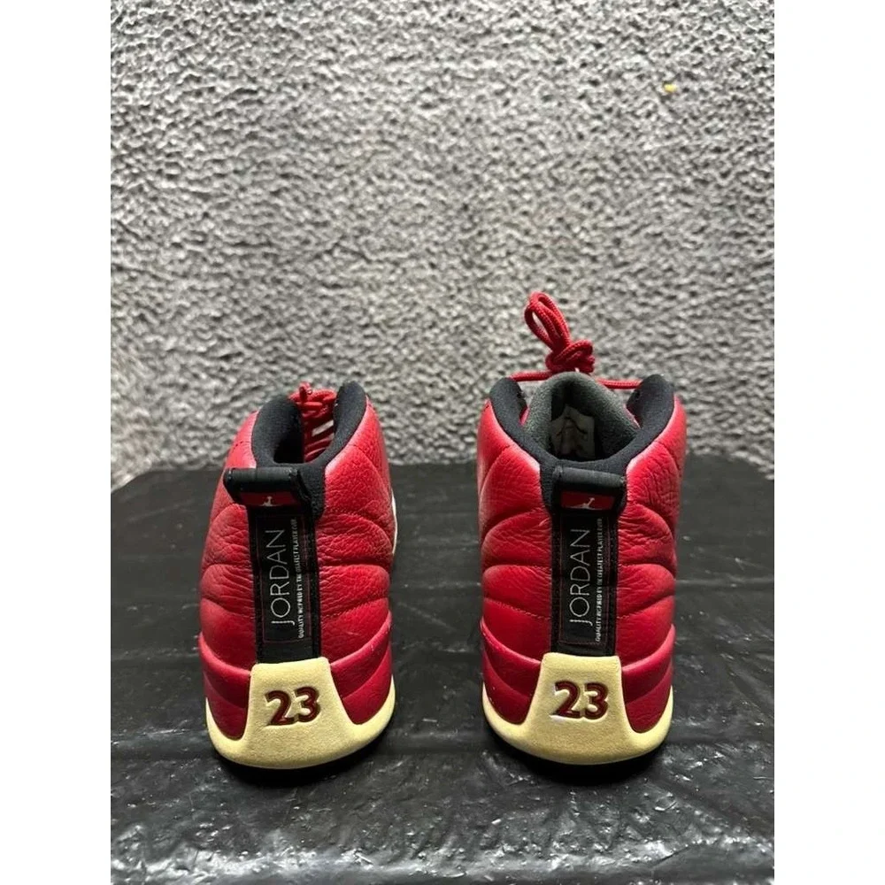 Nike Air Jordan 12 Retro Gym Red Basketball Sneakers 130690-600 Mens Size‎ 10 US